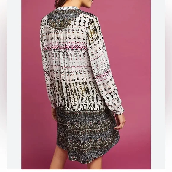 Anthropologie Tiny petites Mollie tunic boho dress size small petite - Picture 3 of 11